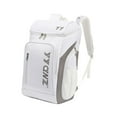 thumbnail image 4 of Lipstore Badminton Backpack Large Capacity Racket Bag Versatile Tennis Backpack Badminton White Gray, 4 of 8