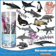 thumbnail image 2 of 12 Sets Of Colorful Simulation Poultry And Mini Ocean Animal Model Suit Model Ornaments, 2 of 5