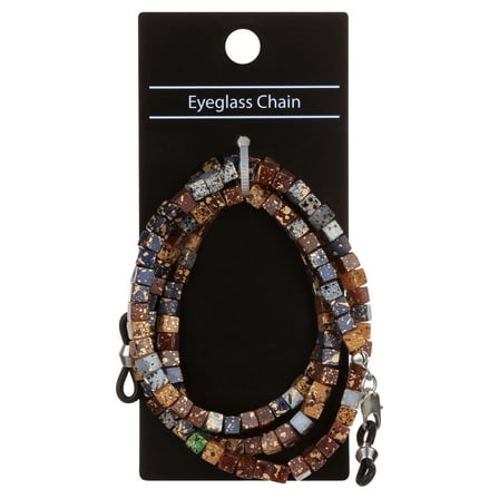 Rainbow Bright Dalton Beaded Acrylic Material Eyeglass Chain