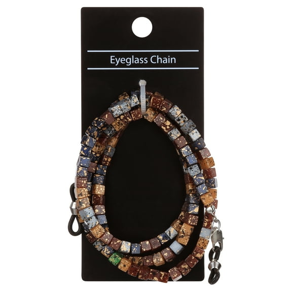 Rainbow Bright Dalton Beaded Acrylic Material Eyeglass Chain