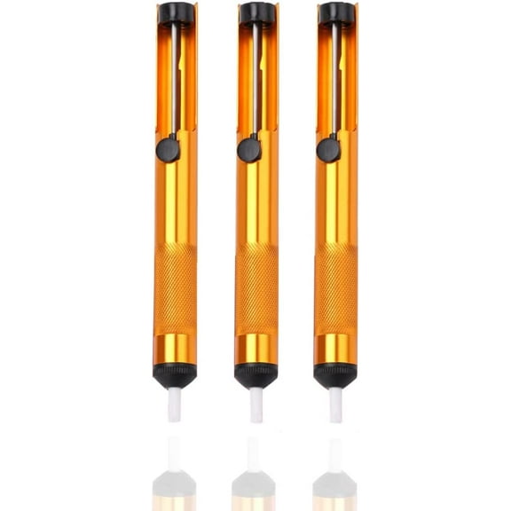 Treedix 3pcs Desoldering Pump Solder Sucker Vacuum Solder Removal Tool For Circuit Board、Electronic Repair