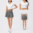 thumbnail image 3 of Sngxgn Skirts for Women High Waisted Fall Bodycon A Line Pencil Mini Skirt(Dark Gray,xxl), 3 of 8