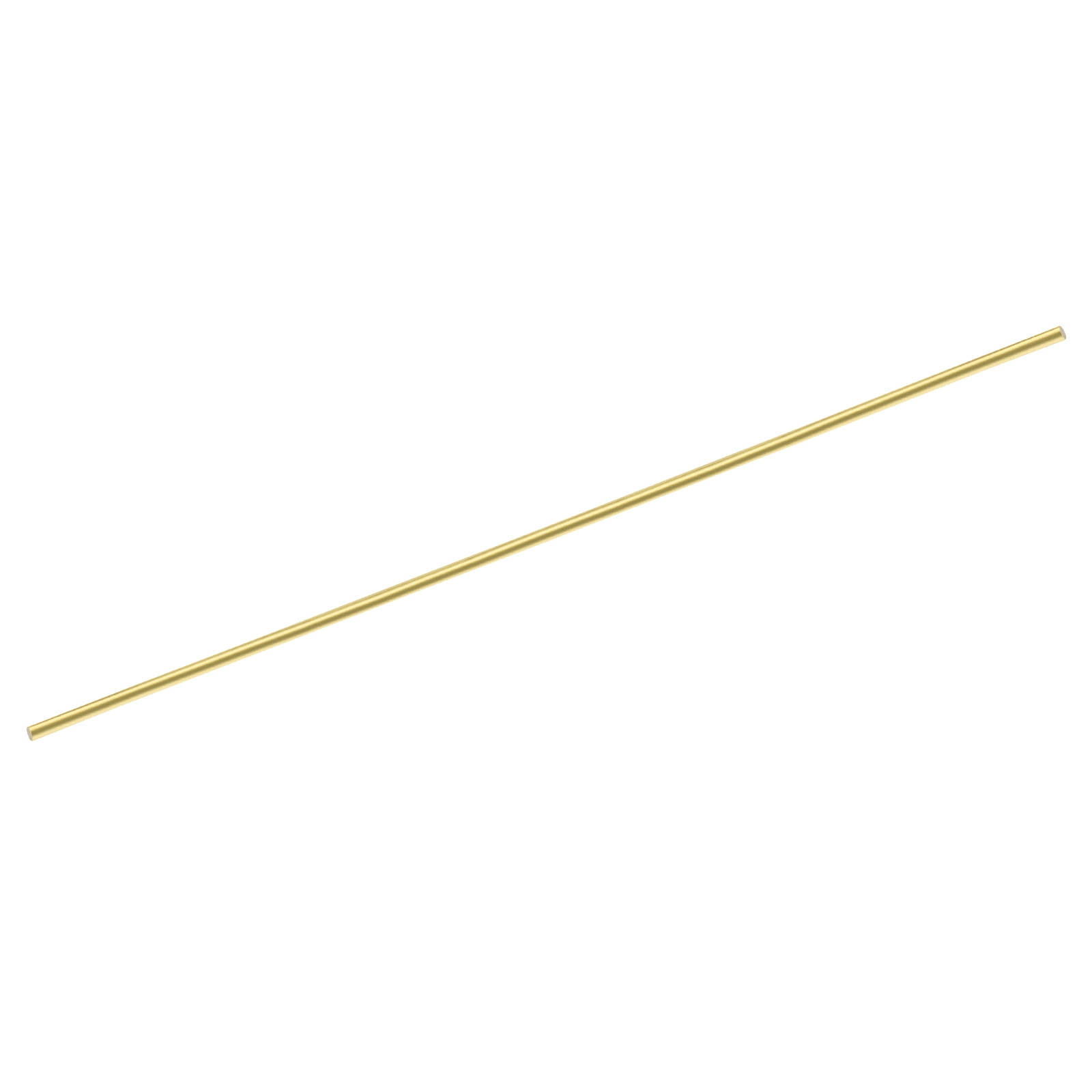 DMiotech 20 Piezas 1.5mm X 100mm Barras De Latón Barra Redonda De Latón Sólido Para Manualidades DIY Varillas De Soldadura Para Punzones De Deriva Eje