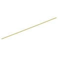 thumbnail image 1 of Uxcell 1Pcs Varillas de latón 0.12 x 9.84" Barra sólida redonda de latón para mangos de cuchillo, pasador, manualidades de bricolaje, modelo de avión, 1 of 6