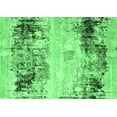 thumbnail image 1 of Ahgly Company Indoor Rectangle Oriental Emerald Green Industrial Area Rugs, 2' x 4', 1 of 4