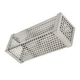 thumbnail image 4 of SHISUYAN 6 Inch Stainless Steel Square Pellet Tube BBQ Smoker Tube Barbecue Tools, 4 of 9