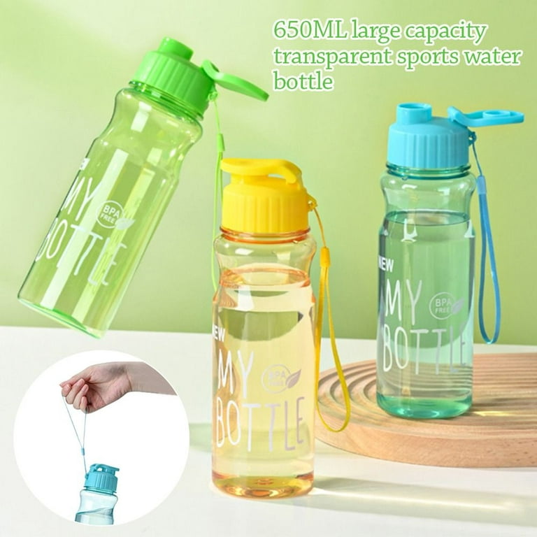 650ml BPA Free Plastic Drinking Water Bottles Transformers Children's  Drinking Bottles