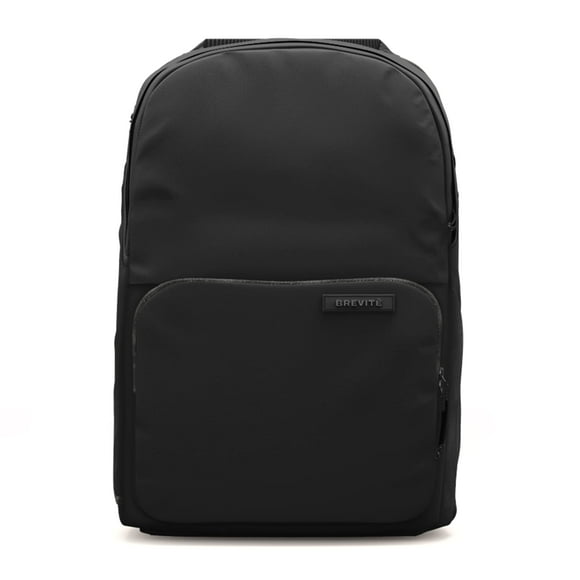 Brevite Sac à Dos - Sac à Dos Décontracté pour Chaque Fonction. Compact Mais Spacieux 18L Esthétique Sac à Dos de Voyage avec Compartiment pour Ordinateur Portable. (Noir)