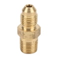 thumbnail image 1 of Adaptador de tubo flexible de combustible de latón recto, 3 AN macho a conector NPT de 1/8 pulgadas, accesorio para coche, 1 of 9