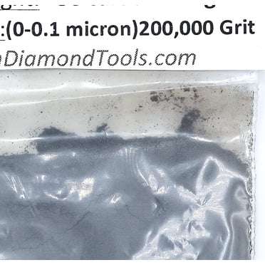 TechDiamondTools Diamond Powder - 200,000 Grit (0-0.1 Micron) 5 Grams/25 Carats