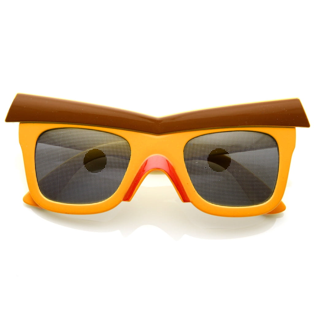 Yellow Bird Sunglasses With Beak Angry Birds Video Game Sun Glasses ...