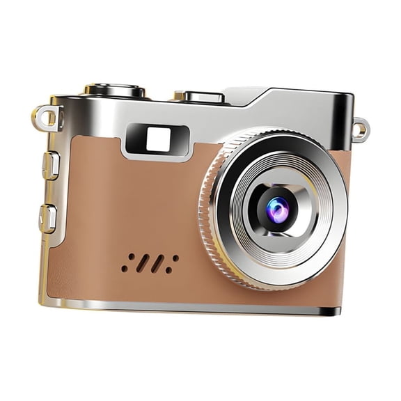 Retro Miniature Digital Camera Small Body 1080P Video Supports 16GB 32GB Card Expansion