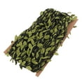 thumbnail image 1 of Cuerda de yute trenzada con hojas artificiales de 11 yardas para envolver ramos de flores, decoración de 0,2 pulgadas Negro, 1 of 7