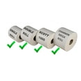 thumbnail image 5 of Boreas Recessed Solid Wood Double Toilet Paper Holder 13.25 X 8.5 - Primed Gray, 5 of 5