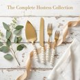 thumbnail image 2 of Unique Bargains Heat-Resistant Cooking Utensils Home Spatula Set Gold 4Pcs, 2 of 5