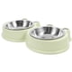 thumbnail image 5 of Comedero doble de acero inoxidable antideslizante para gatos y perros pequeños. Apto para lavavajillas. Apto para cachorros, perros medianos y gatos., 5 of 7