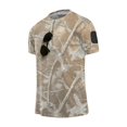 thumbnail image 5 of Men's Athletic Workout T-Shirts Moisture Wicking Cooling Running Shirts Camo Short Sleeve Performance Tee with Glasses Hanging, 5 of 7