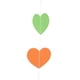 thumbnail image 3 of 4M Heart Paper Garland Home Wedding Party Hanging Decoration Macarena Paper Heart Garland, 3 of 8