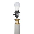 thumbnail image 6 of DecMode 30" Gray Table Lamp with White Microfiber Shade, 6 of 10