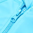 thumbnail image 6 of Gubotare Teen Swimsuit Boy Teen Kid Boy One-Piece Swimsuit Cute Short Sleeve Zipper Rashguard Swimwear Kids Jumpsuit Bathing Suit Size 13-14 Years (Mint Green,13-14 Years), 6 of 9