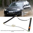 thumbnail image 4 of Electric Window Regulator, Power Window Glass Lifter Regulator Motor Set, Adjustable Cable Tension Springs, ABS and Metal Material, Direct Replacement Installation, Exquisite, 4 of 7