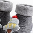 thumbnail image 4 of SDJMa Christmas Winter Plush Baby Toddler Shoes 0-3 Years Old Baby Socks Shoes Men And Women Indoor Shoes Do Not Drop, 4 of 6