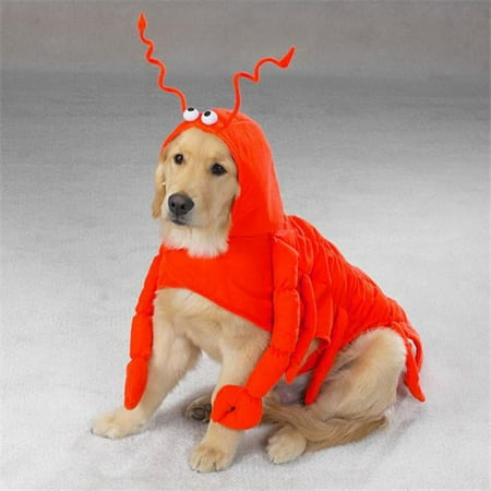 Pet Pals Casual Canine Lobster Paws Costume Medium