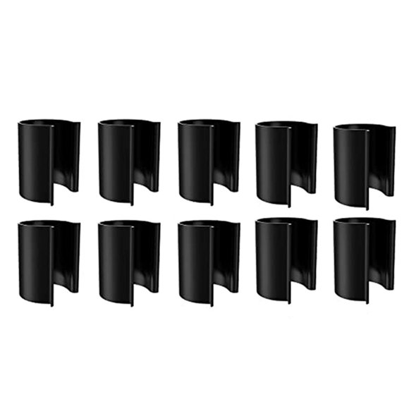 Pince à Tuyau en Pvc Pince de Serre Accessoires de Serre Pince de Fixation de Film de Serre 10 Pcs