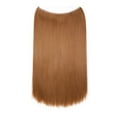 thumbnail image 2 of Invisible Wire in Hair Extensions Miracle Secret Hairpieces Curly Straight Synthetic hair, 2 of 6