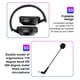 thumbnail image 5 of Auriculares inalámbricos Bluetooth con cancelación de ruido estéreo, 5 of 9