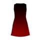 thumbnail image 3 of Vestido de Verano para Mujeres Gradiente Impreso Bolsillo sin Mangas Vestido Casual Cuello en V para Diario Y Fiestas, 3 of 5