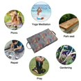 thumbnail image 4 of Rodilleras para jardinería, impermeables, portátiles, ligeras, con asas, gruesas, plegables, suaves, para interior, para trabajo de yoga, pilates, , GRIS Macarena Almohadilla para arrodillarse, 4 of 8