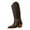 Coffee, variant on Winter Boots for Women Women's Western Cowboy Boots with Coarse Heel and Long Sleeve for Casual Winter Wear Cowboy Boots for Women