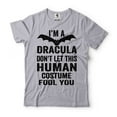 thumbnail image 5 of Funny Halloween Shirt Halloween Costume I'm A Dracula Shirt Halloween Dracula Shirt Humorous Gifts (Large Military Green), 5 of 6