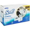 Scott Slimroll White Towel Starter Set