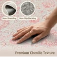 thumbnail image 6 of ODIKA 9'x12' Washable Area Rug Hallway Vintage Wide Distressed Scrollwork Border Hallways Entry for Dining Room, Basement, Large Office, Non-Slip Chair-Friendly, 6 of 7