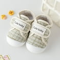 thumbnail image 2 of Siilsaa Baby Boy Shoes Baby Girl Sneakers Baby Shoes Boys Girls Sneakers Non-Slip Sole Toddler Crib First Walker Shoes Green,12-18 Months, 2 of 4