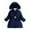 Navy, variant on Girls Winter Coat Baby Winter Coat with Hooded Toddler Boys Girls Puffer Jackets Pink,Size for 7-8 Years