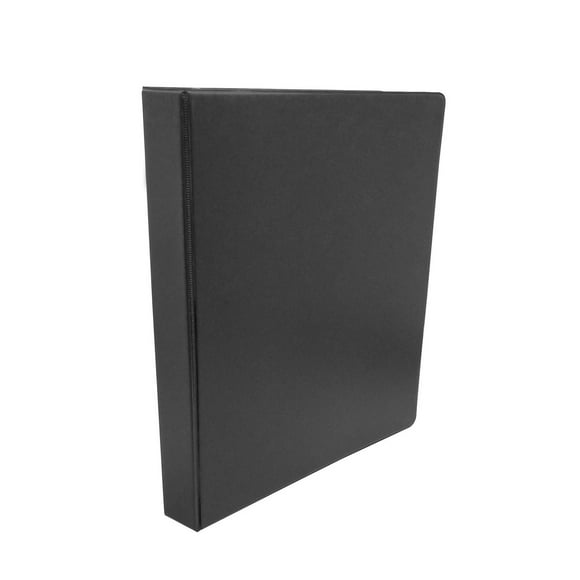 PEN+GEAR 1" SUPER ECONOMY BINDER, O-Ring, BLACK, PG SUPER ECONOMY 1`` BLACK BINDER