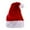 C, variant on Classic Red Santa Hat for Adult Christmas Holiday Festive Party Celebration Accessory