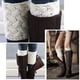 thumbnail image 4 of 4 pares de calcetines para botas para mujer, calcetines cálidos de invierno para botas de punto de ganchillo, calcetines, calentadores de piernas cortas, regalos Zhivalor 222180-2, 4 of 8