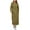 #0424-Army Green, variant on Women's Casual Pocket Slim Pullover Maxi Hoodie Dress