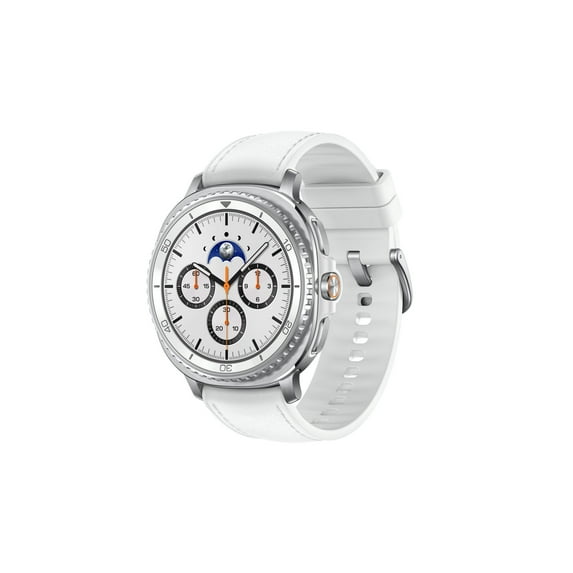 Pre-Owned Samsung Galaxy Watch8 Classic 46mm LTE Smart Watch, White, White Band