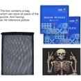 thumbnail image 6 of Halloween Skeleton Wooden Jigsaw Puzzles, Intellectual Entertainment Educational Puzzles Fun Family Game Creative Gift for Friends Parents Grandparents, 1000 Pieces, 6 of 6