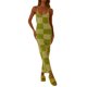 thumbnail image 2 of VISgogo Vestido sin mangas para mujer, estampado de tablero de ajedrez, sin mangas, correa de espagueti, corte bajo, sin espalda, de una pieza para verano, S/M/L VISgogo  moda, 2 of 6