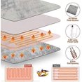 thumbnail image 3 of Electric Heated Foot Warmers for Women and Men, 40x40 Washable Electric Feet Warmer with 6 Heat Levels 4 Timers, Auto Shut-Off, Fast Heat, 3 of 5