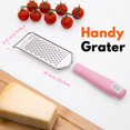 thumbnail image 2 of Rainspire Ralladores De Queso Profesionales Para Cocina Rallador De Limón De Metal De Mano De Acero Inoxidable Con Mango Para Queso, Chocolate, Especias, Utensilios Y Herramientas De Cocina, Mango De, 2 of 5