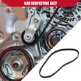 thumbnail image 3 of Correa Serpentina Unique Bargains No.MD310484 para Mitsubishi Triton 2.5l Diesel 2008-2015 Correa V-Ribbed de Conducción Serpentina, 3 of 7
