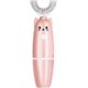 thumbnail image 1 of U-shaped Ultra Sonic Electric Toothbrush,IPX5,Kids 2-12Years Old(Pink), 1 of 5