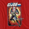 thumbnail image 2 of G.I. Joe Destro Card Unisex Adult T-Shirt, Red, 4X-Large, 2 of 6